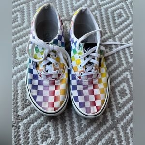 Vans 7 multicolor checkerboard